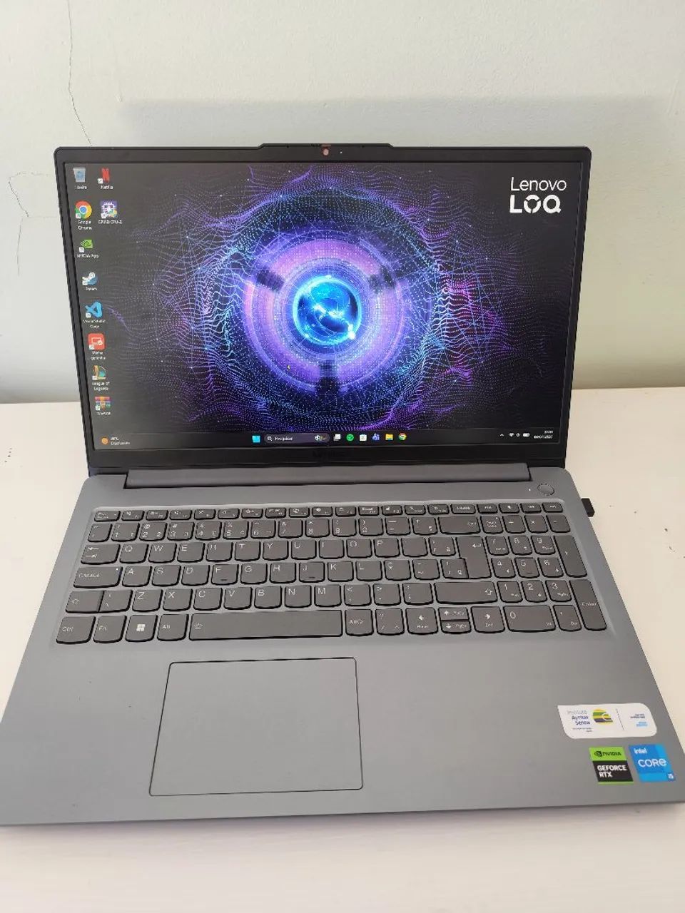 NOTEBOOK LENOVO LOQ-E COM RTX 3050