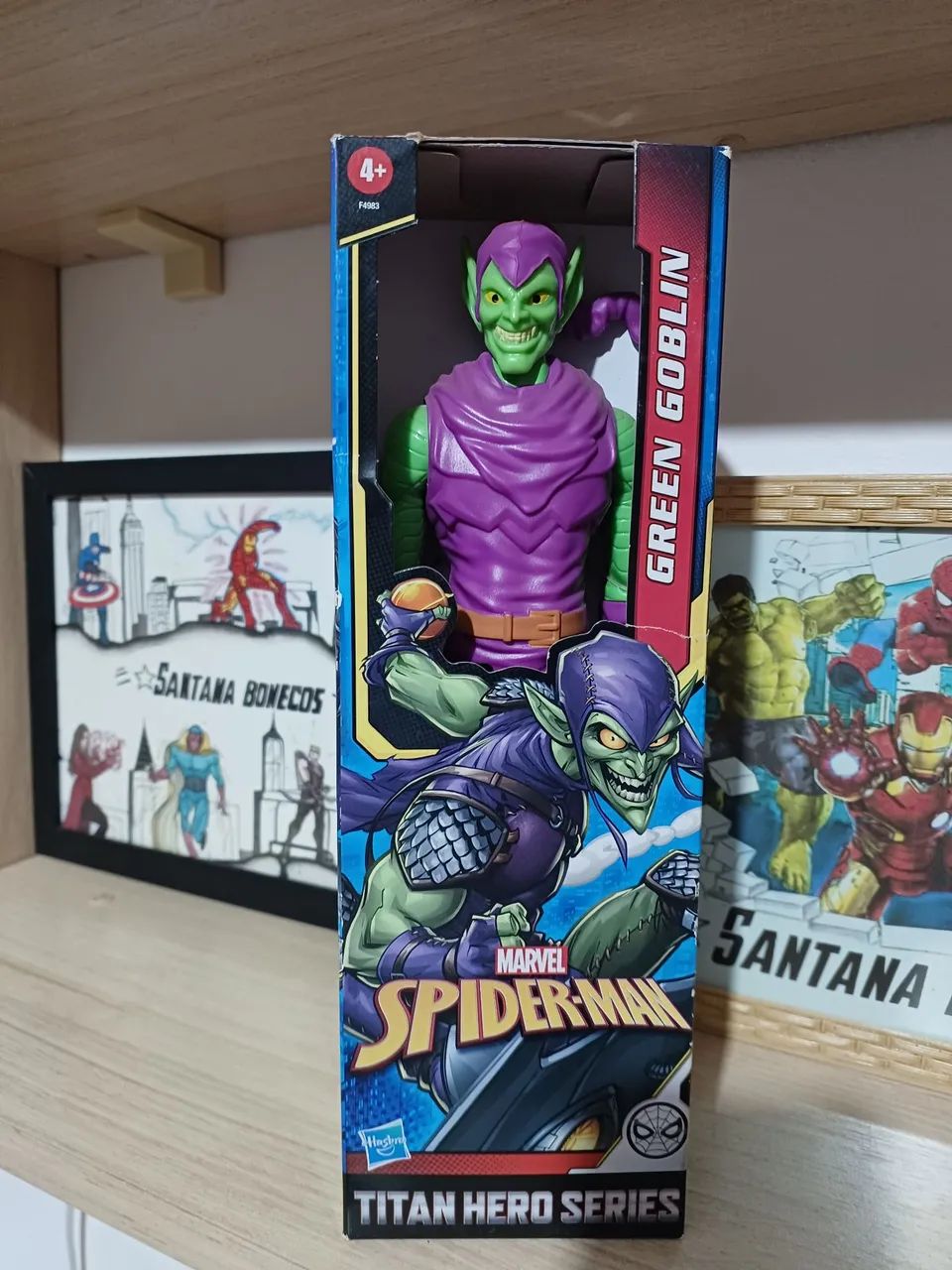 Duende Verde 30 cm original marca Hasbro 