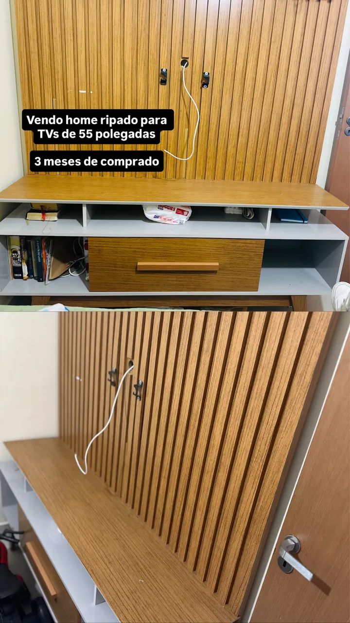 Home rack TV 55 polegadas