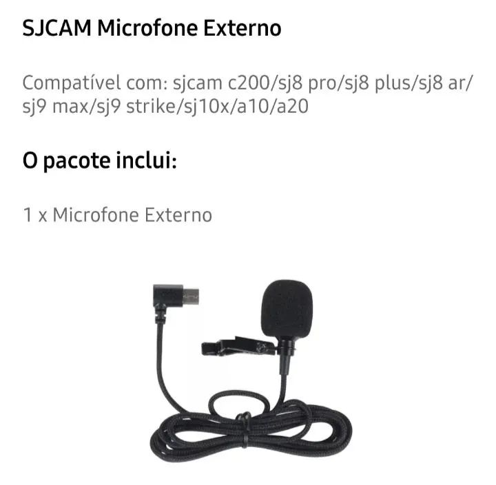 Microfone original sjcam  - Foto 2