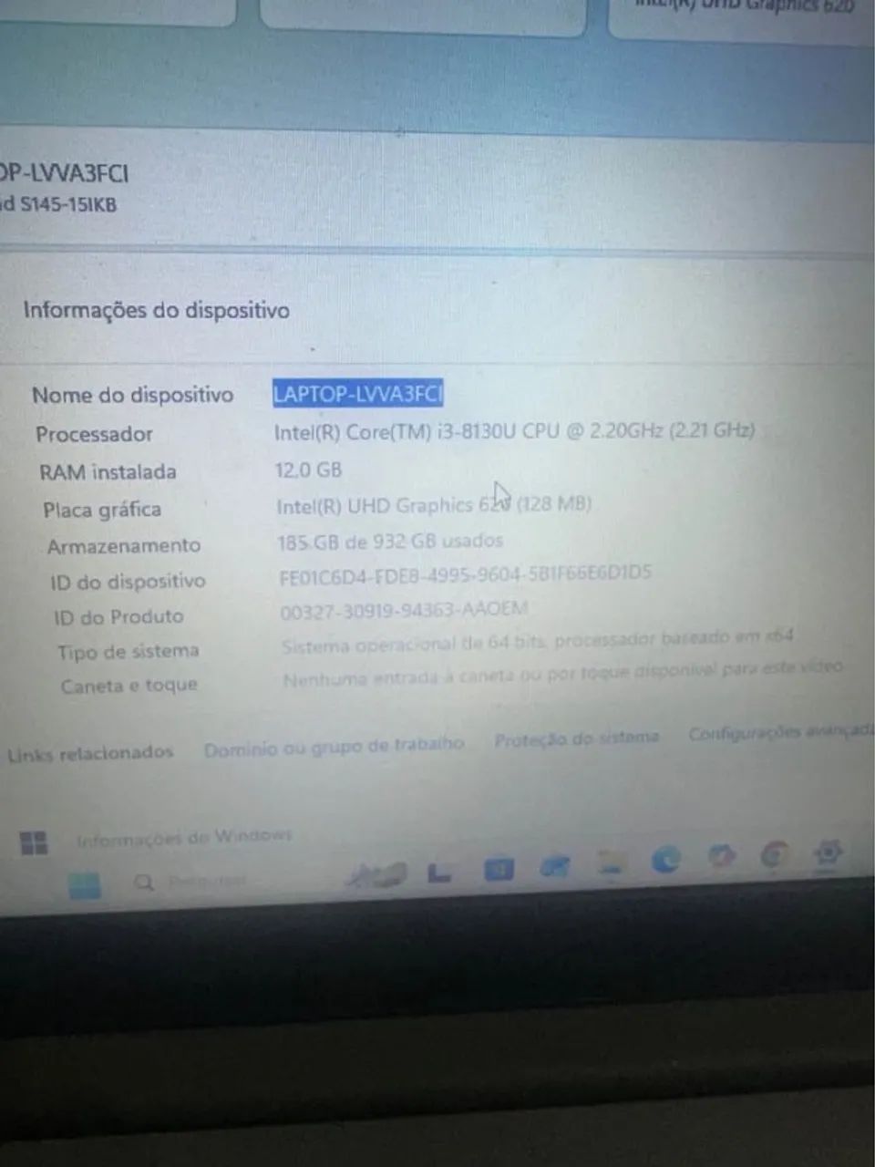 Notebook Lenovo IdeaPad S145 ? 12 GB RAM - Foto 3