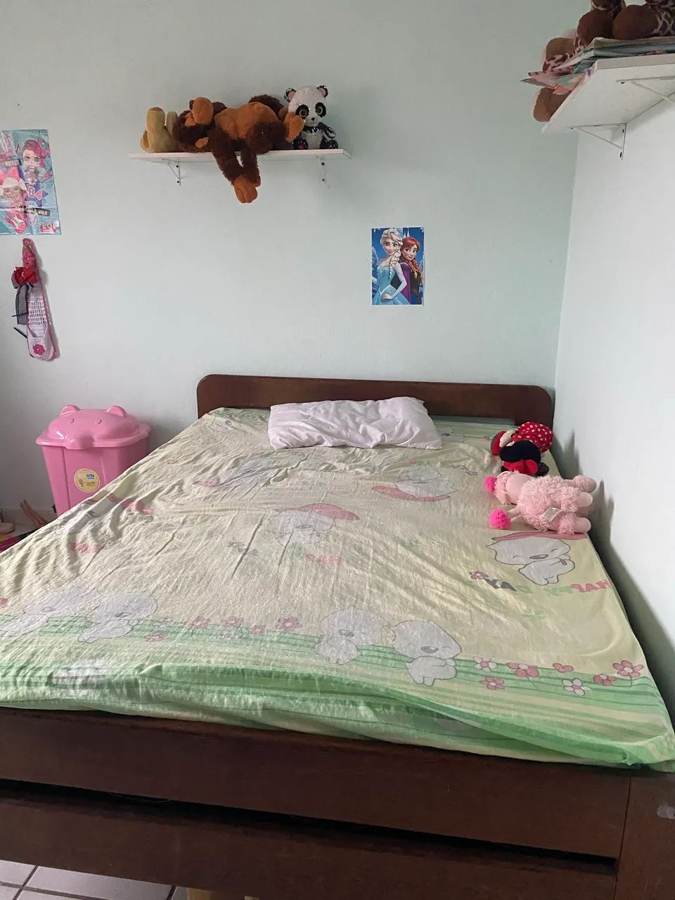 Cama de casal com colchão 
