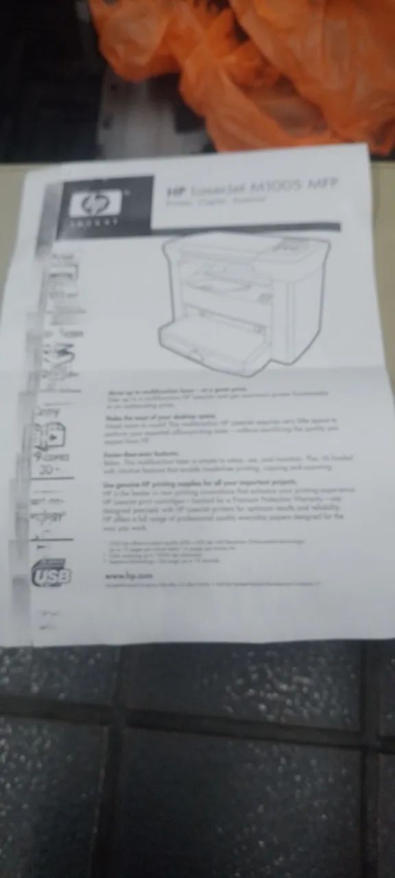 Impressora Laser HP M105 conservada  - Foto 2
