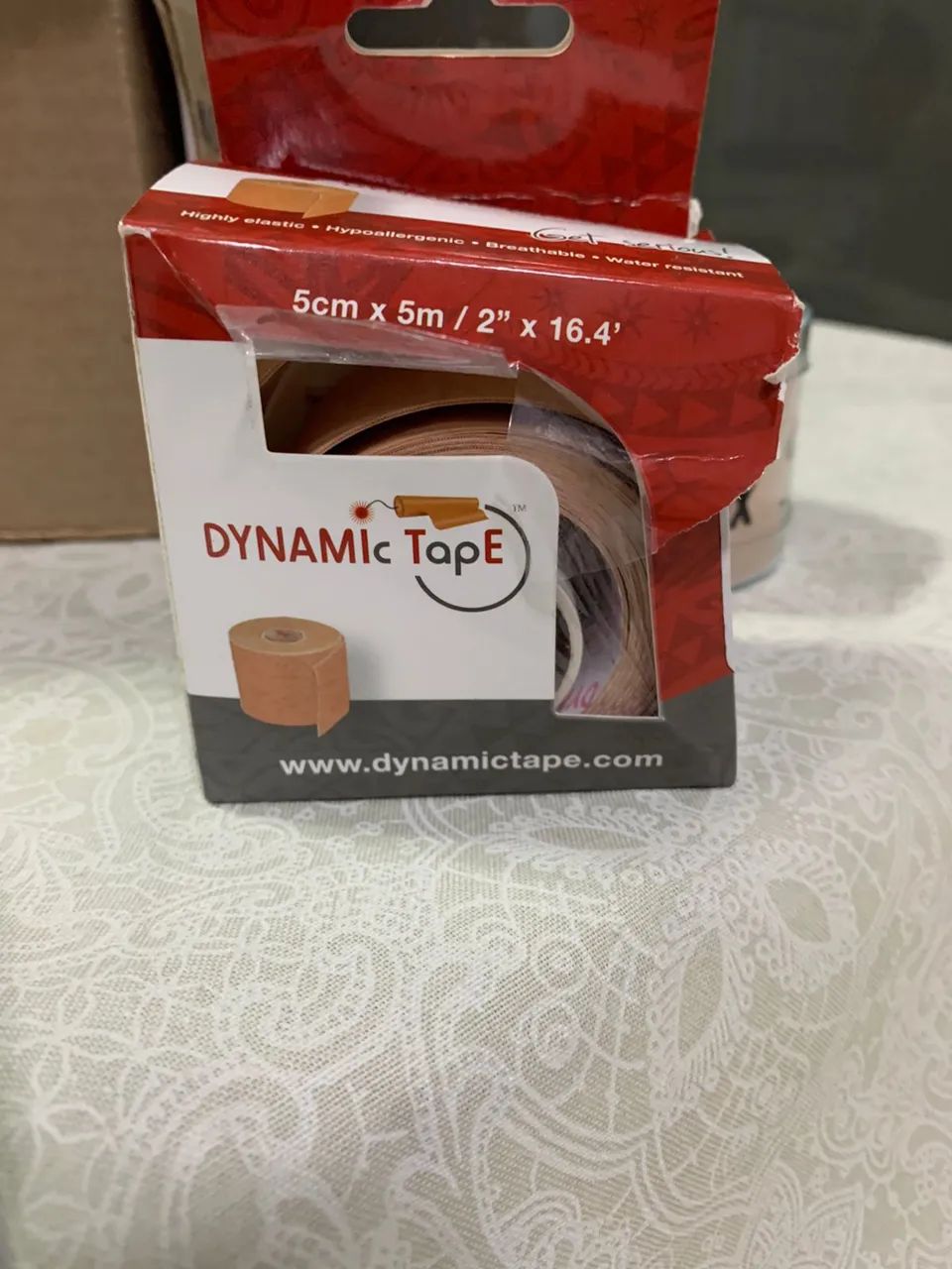 Bandagem Dynamic Tape Bege - Nova - Foto 4