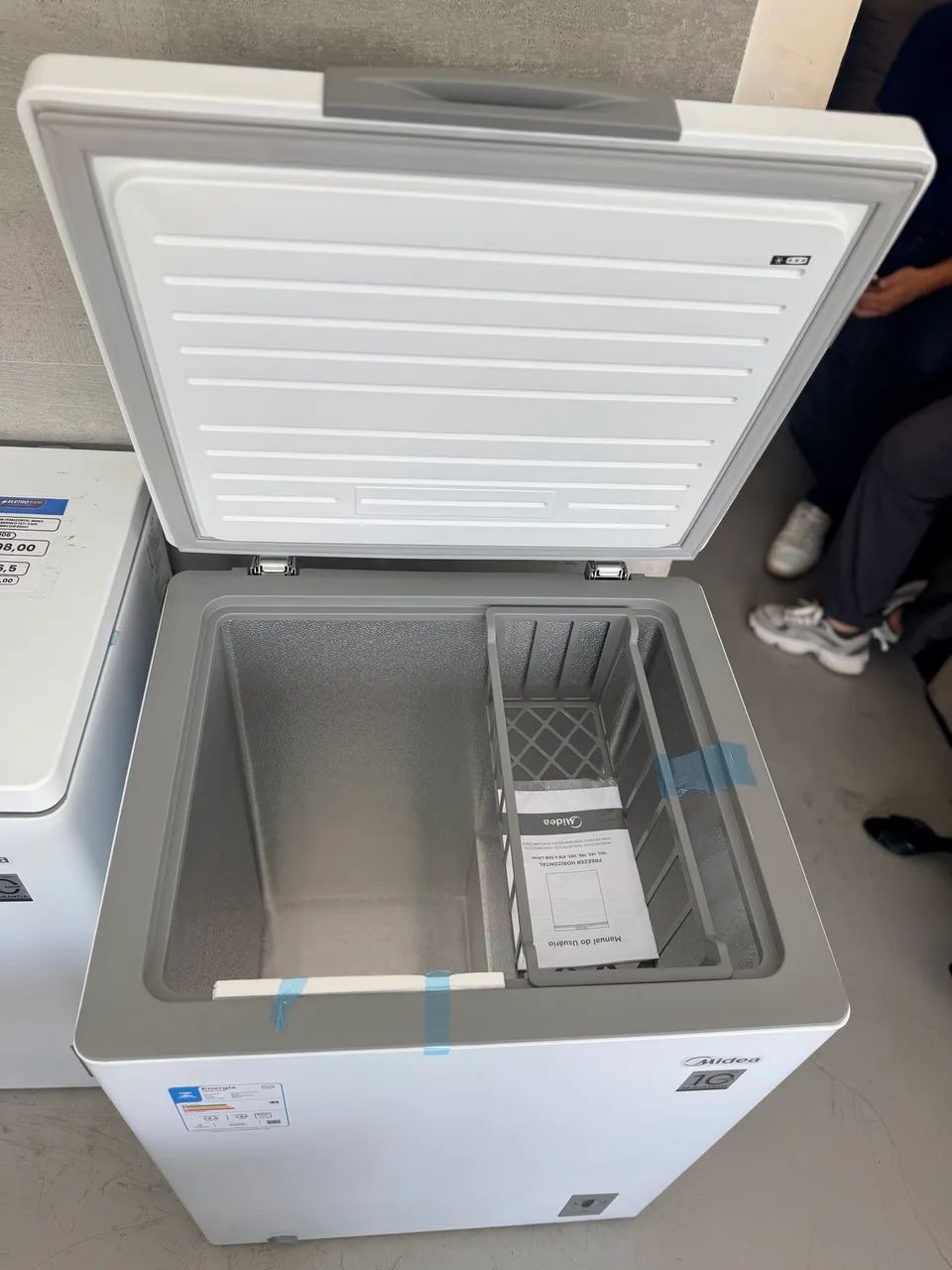 Freezer horizontal MIDEA 142 litros - inverter  - Foto 2