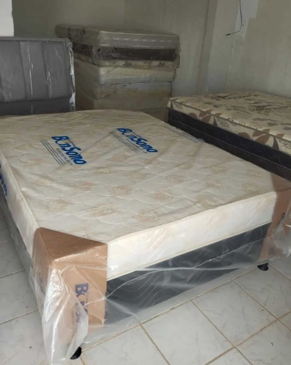 Cama Box Casal - Nova