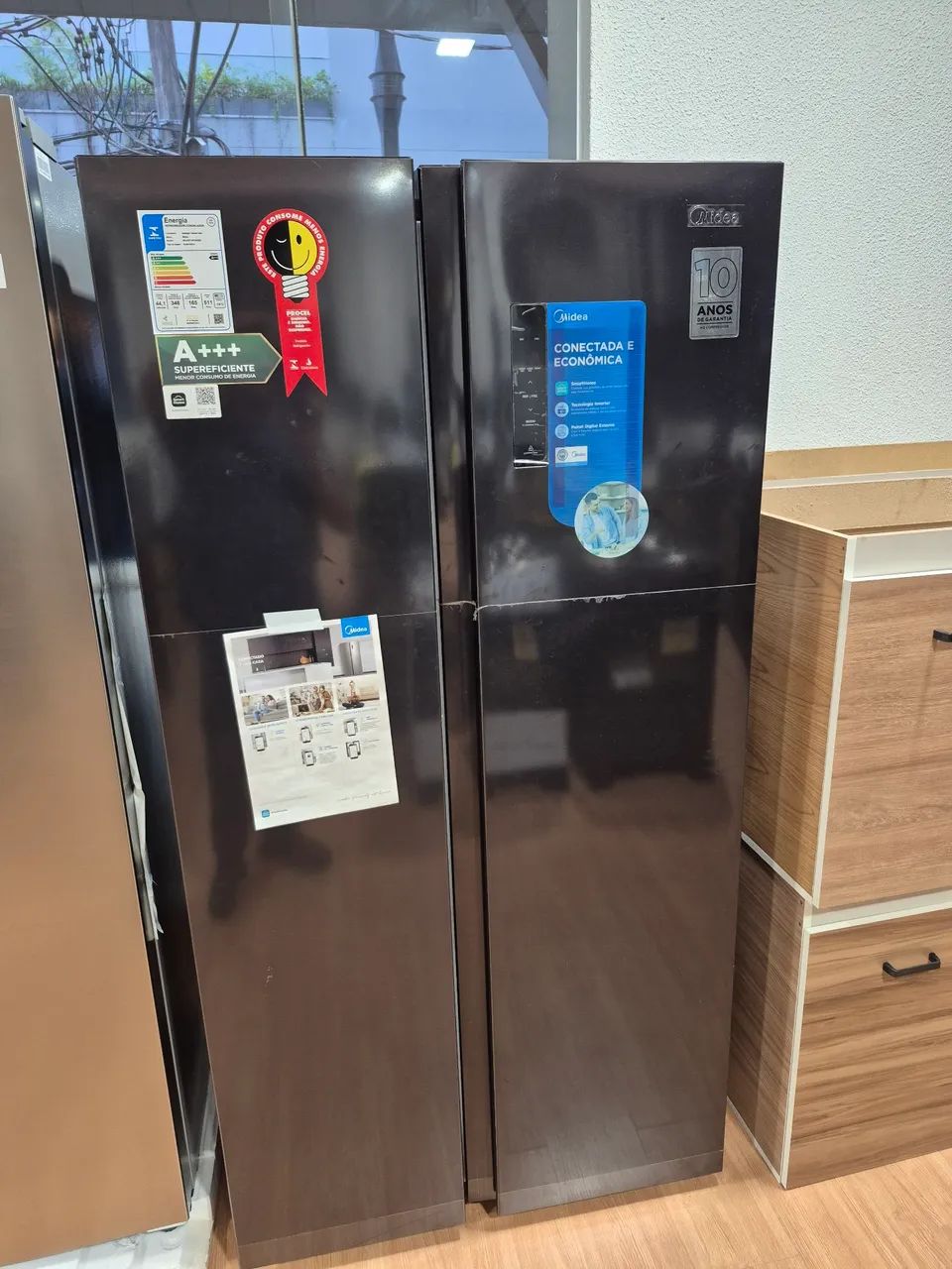 Refrigerador sid by sid 511 litros preto 