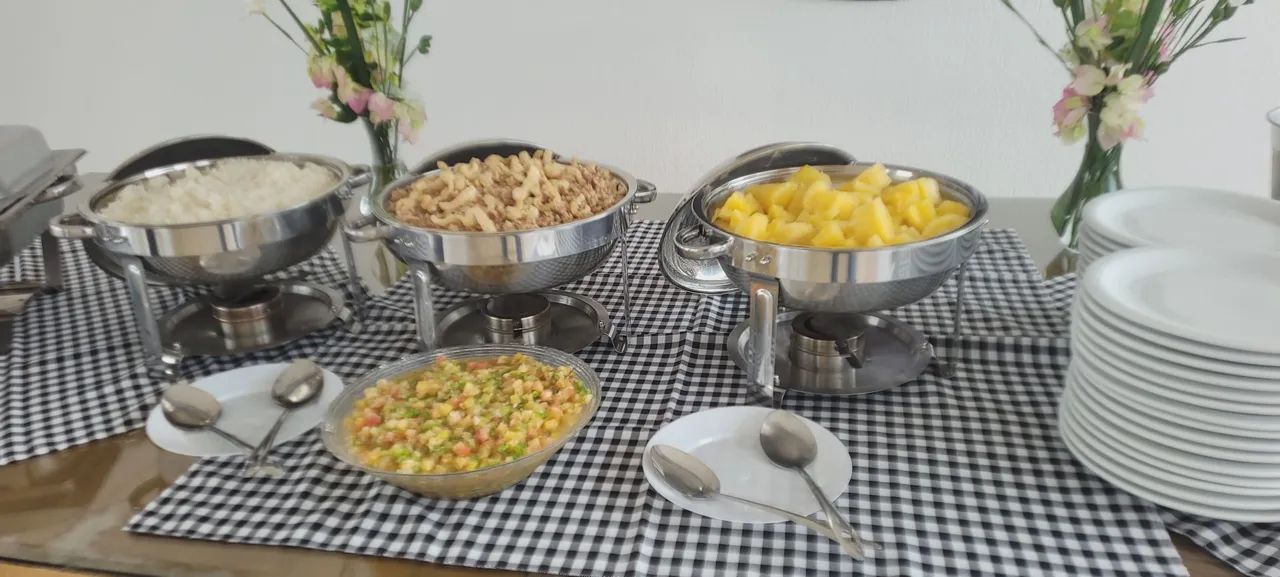 Churadqueiro ou buffet completo