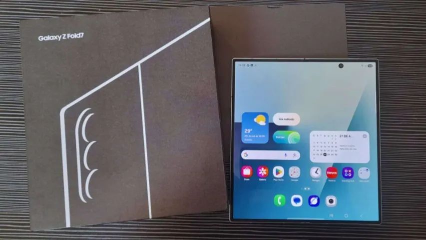 Samsung Galaxy Z Fold7 12RAM/512GB (APARELHO LACRADO) - Celulares