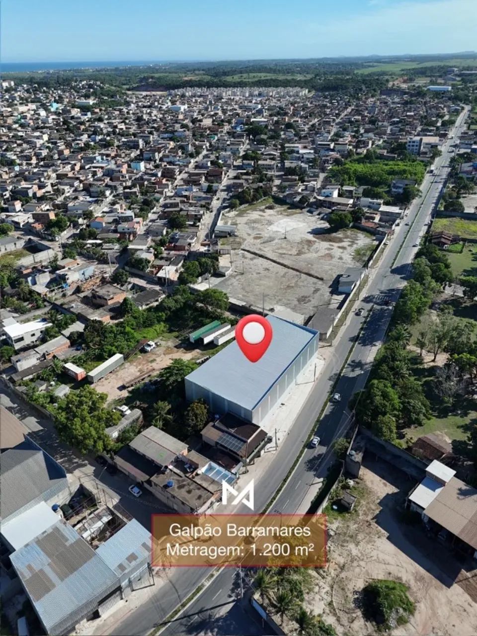 Aluguel desse galpão com 1200m2 em Vila Velha! - Foto 2