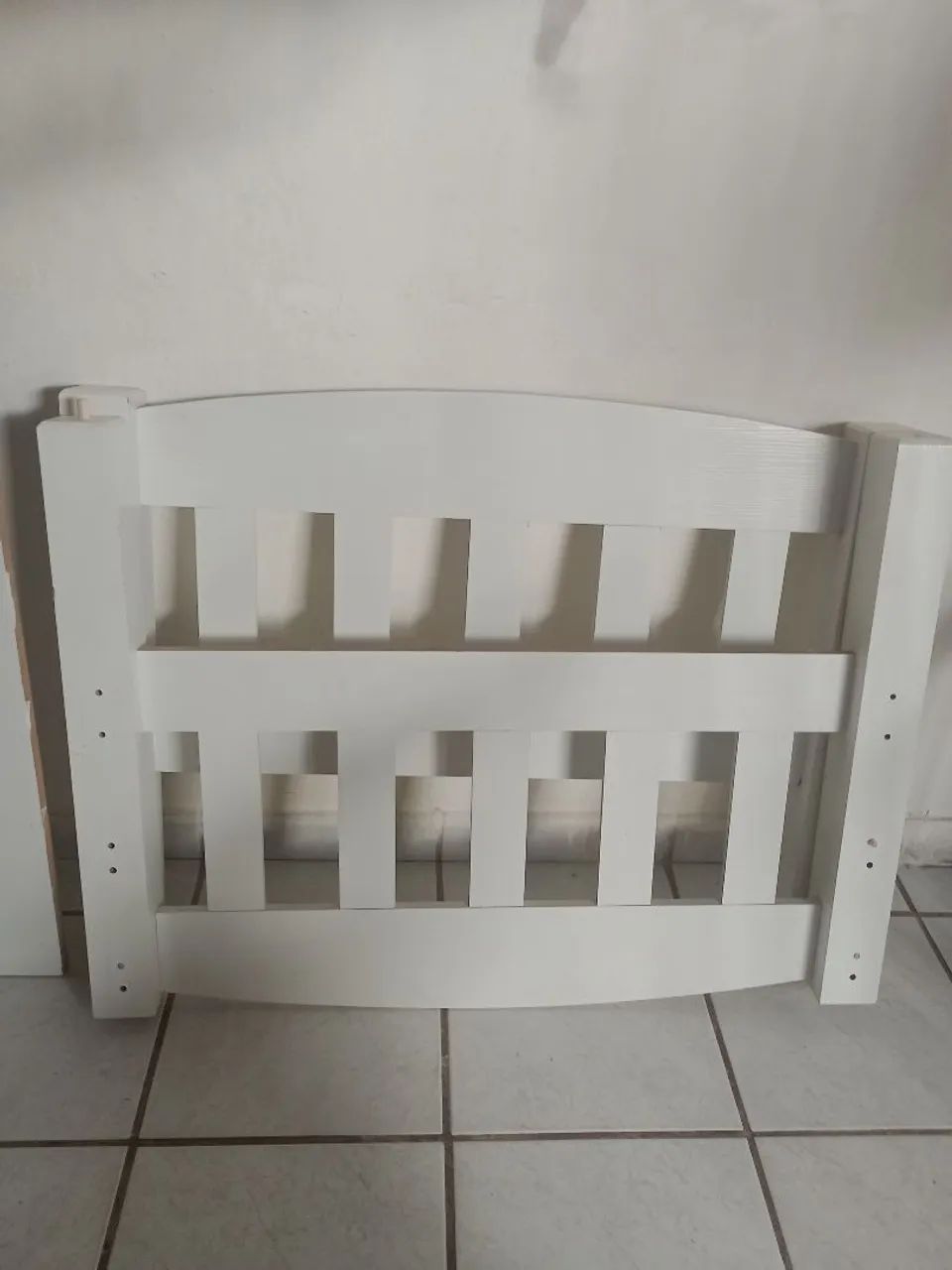 Vendo cama de beliche branca MDF  - Foto 2
