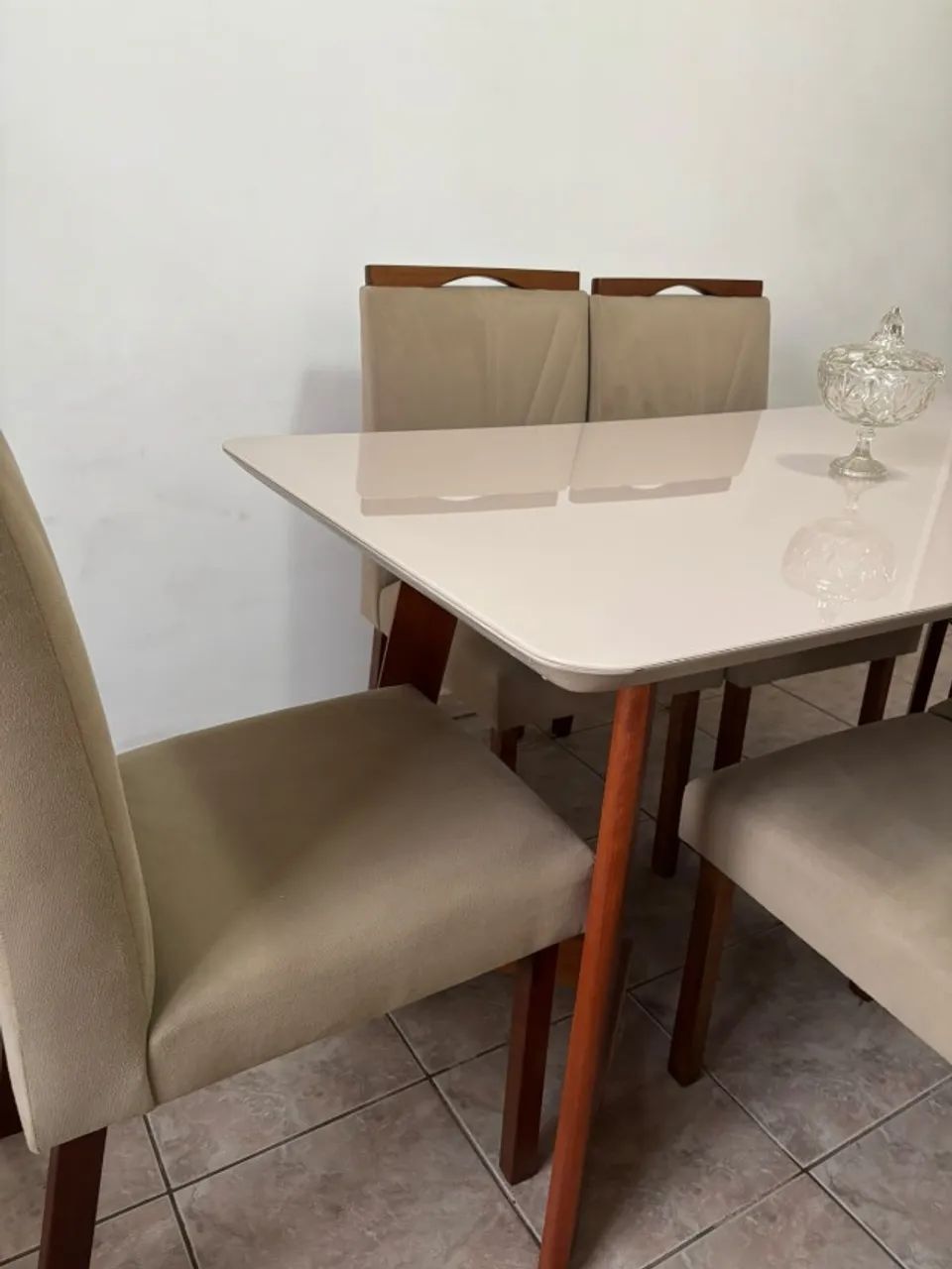 Conjunto Sala de Jantar com Mesa e 6 Cadeiras  - Foto 2