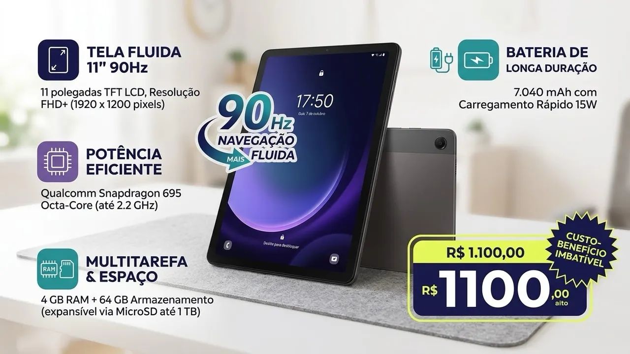 Tablet tab A9+ Samsung 