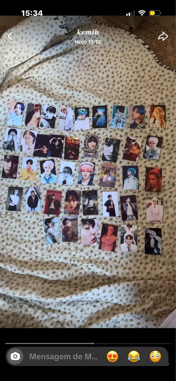 Vendo pcs fanmade do BTS holográficos - Foto 3