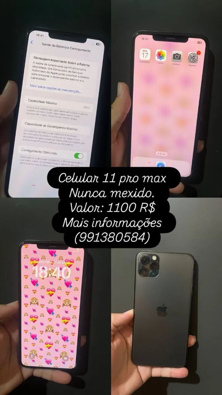iPhone 11 pro Max 64 gb LEIA A DESCRICAO - Foto 4