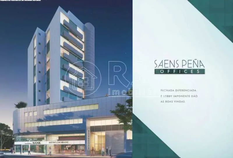 Imóvel para venda possui 26 metros quadrados com 1 quarto em Tijuca - Rio de Janeiro - RJ