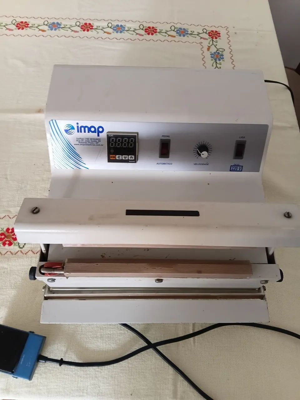 SELADORA MANDÍBULA SEMI AUTOMÁTICA 