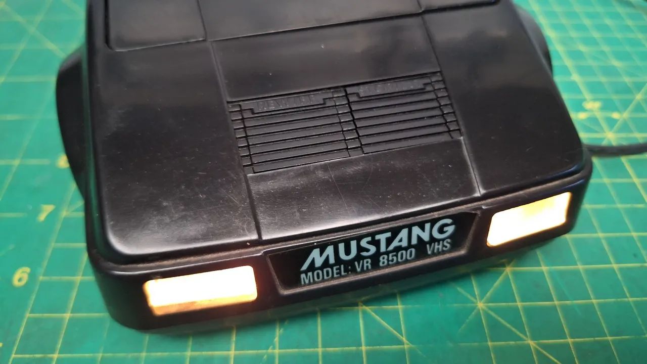 Rebobinador de fitas VHS Mustang funcionando - Foto 5