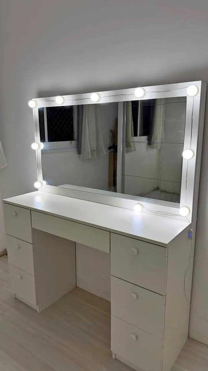 penteadeira com led