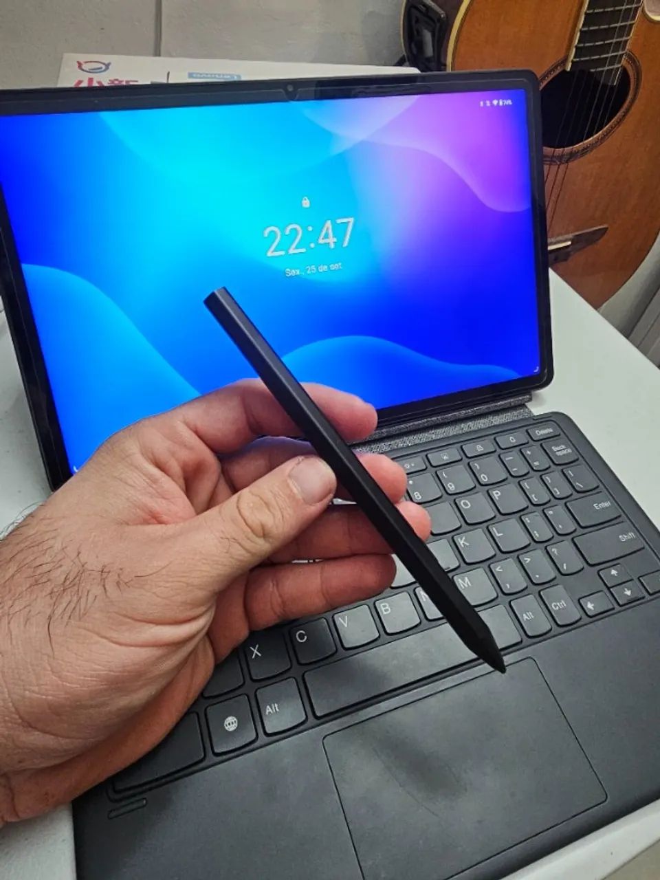 Tablet Lenovo P11 - Versão TOP 6GB de RAM - KIT Completo - Teclado e SPEN - Foto 3