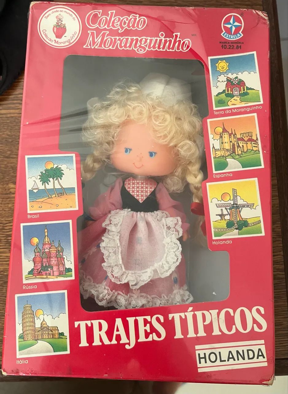 Boneca Moranguinho Original Holanda