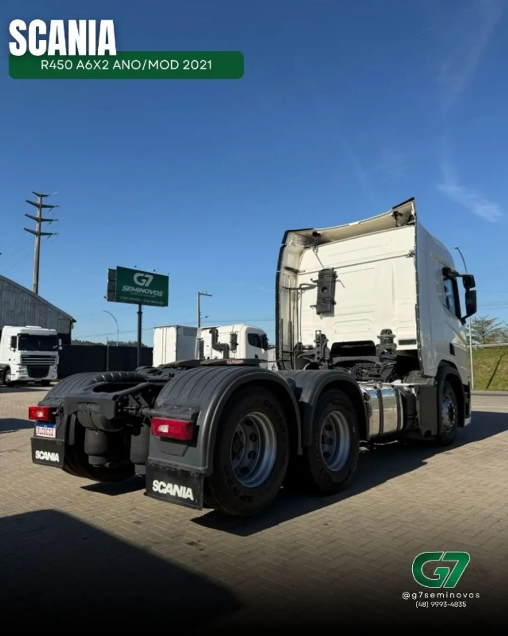 SCANIA R450 6X2 2021 - Foto 4
