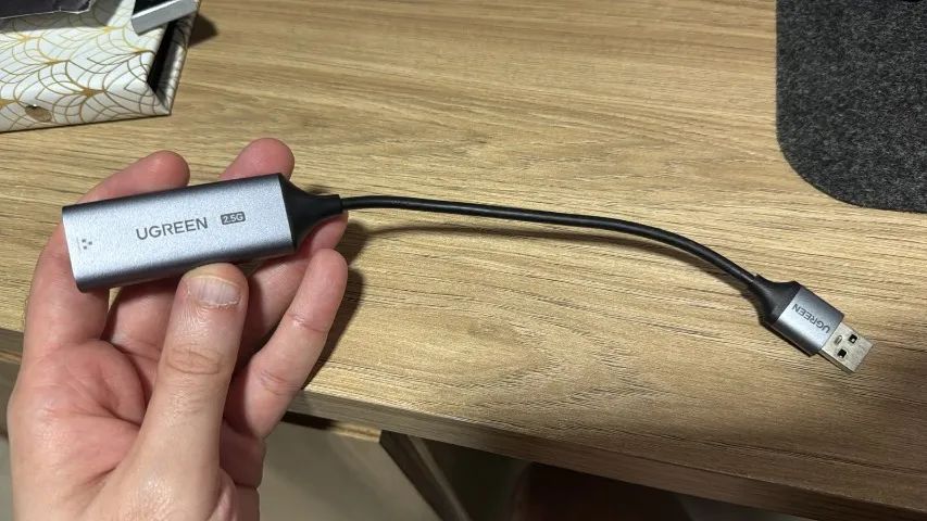 Adaptador UGREEN USB-A para Ethernet 2.5Gbps