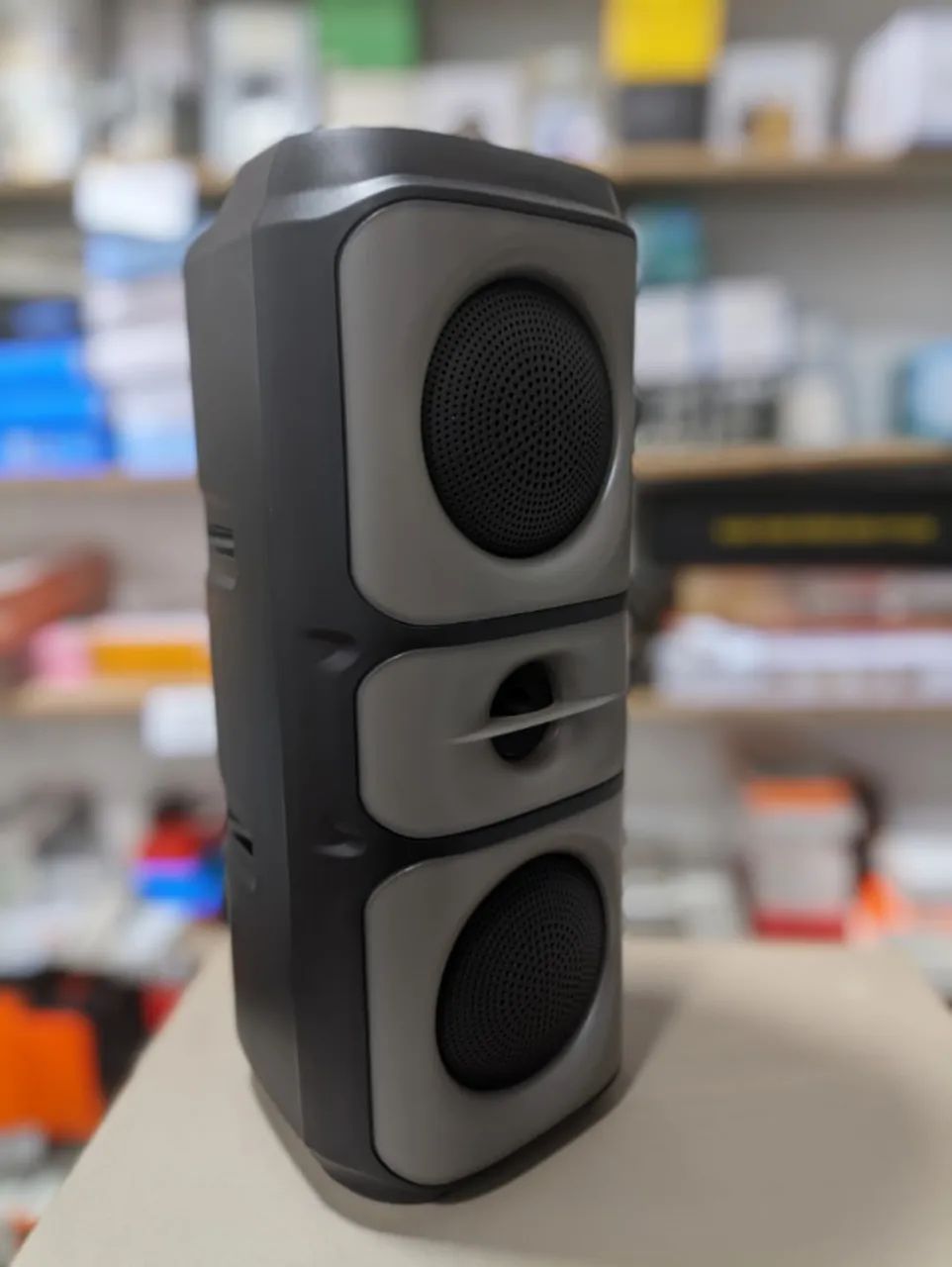 Caixa de Som Torre 50W Bluetooth + Entrega Grátis  - Foto 4