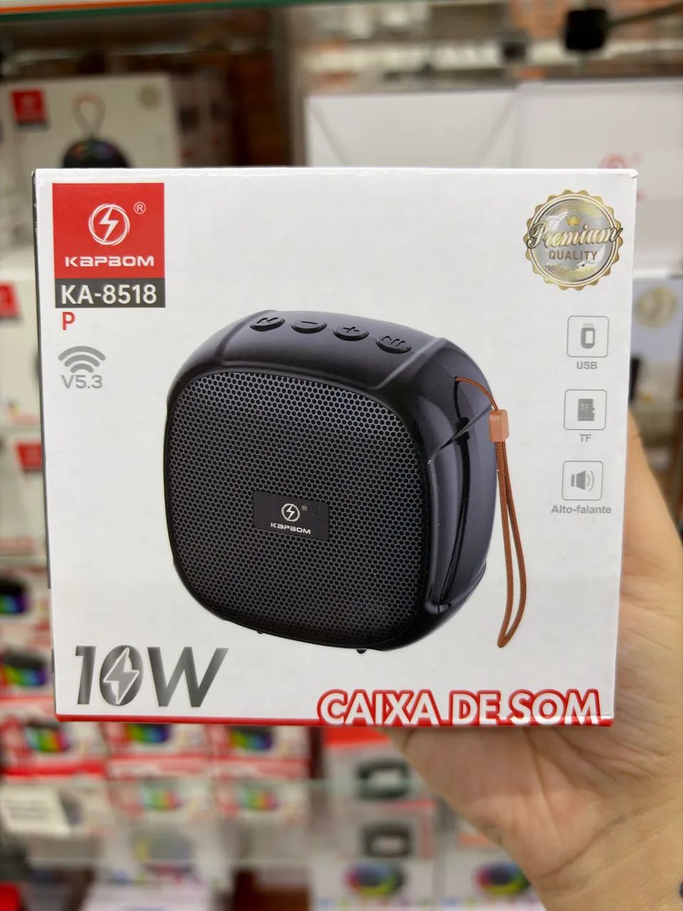Caixa de som portátil Kapbom NOVA 