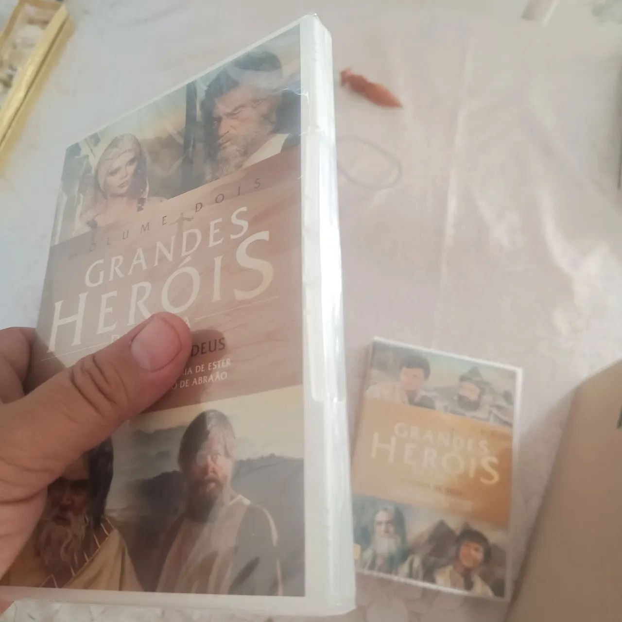 Coleção de dvds grandes heróis da bíblia  - Foto 2