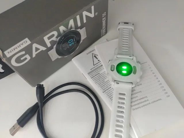 Relogio com GPS e frequencimetro Garmin Forerunner 55 - Foto 3