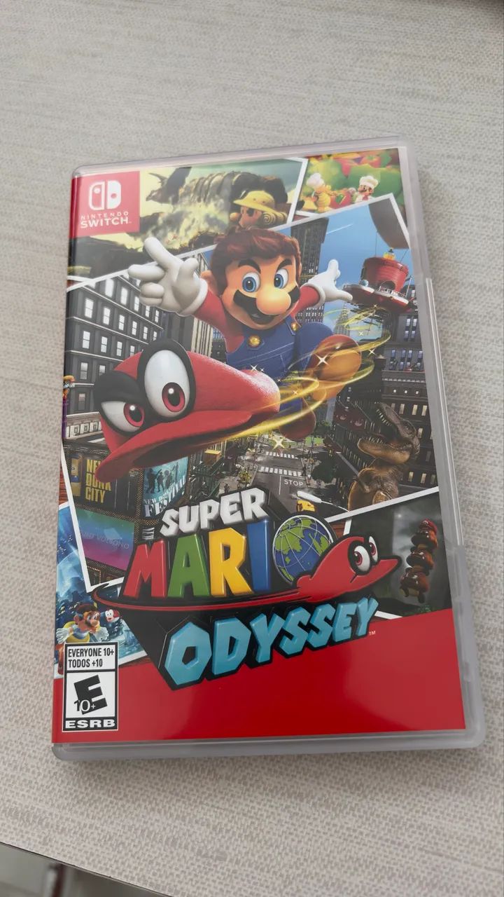 Mário Odyssey Nintendo Switch 