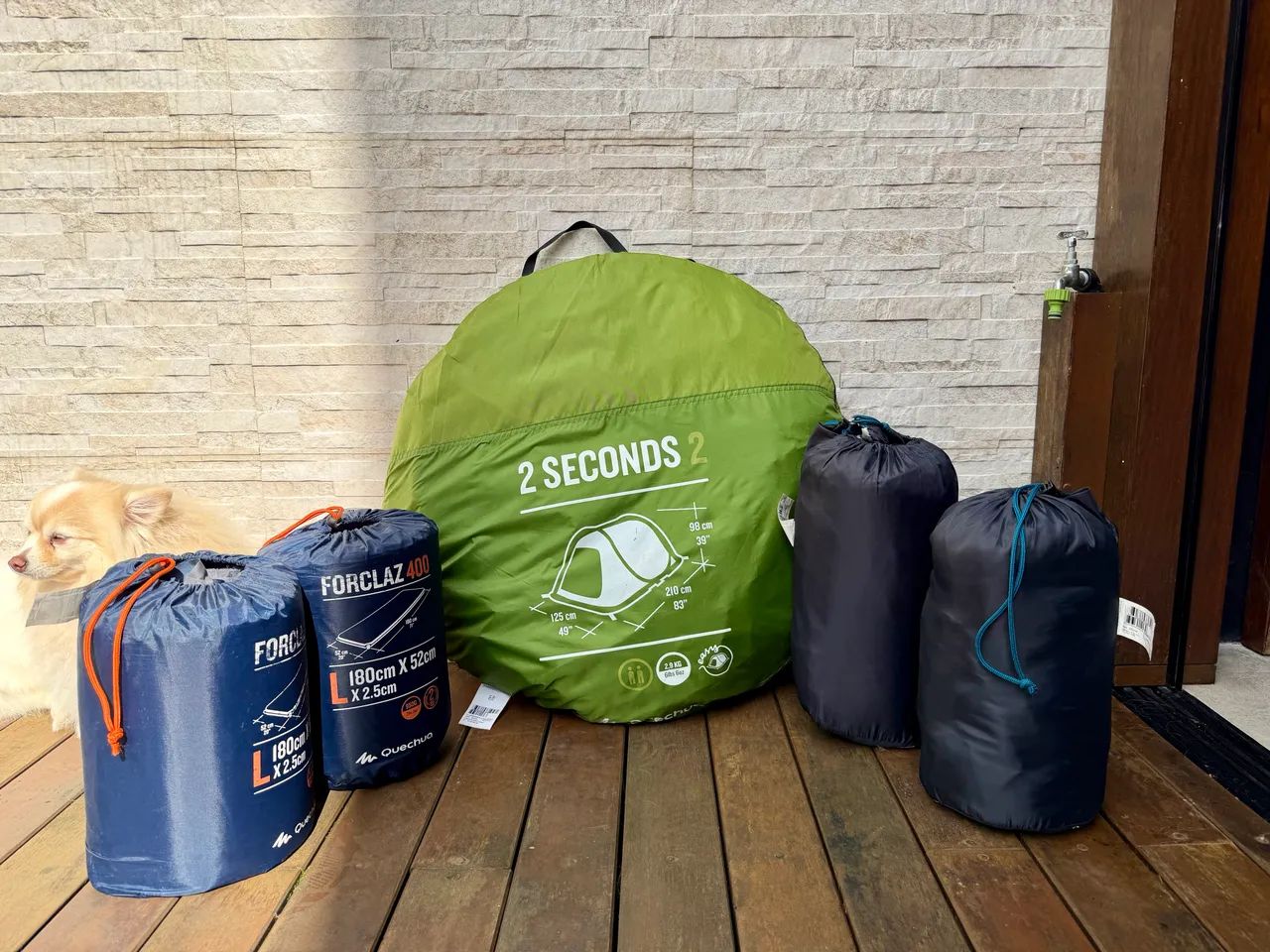 Kit Acampamento Completo Quechua