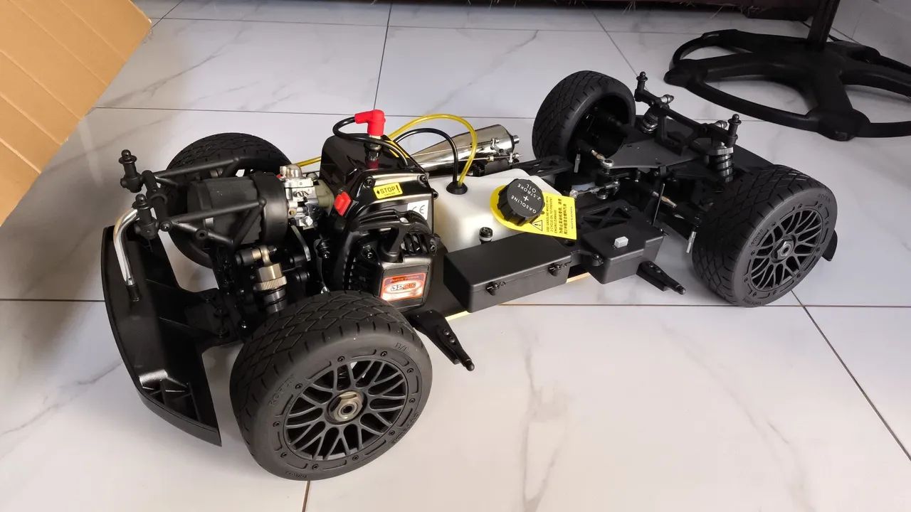 Automodelo Rofun A5 32cc Novo completo - Foto 4