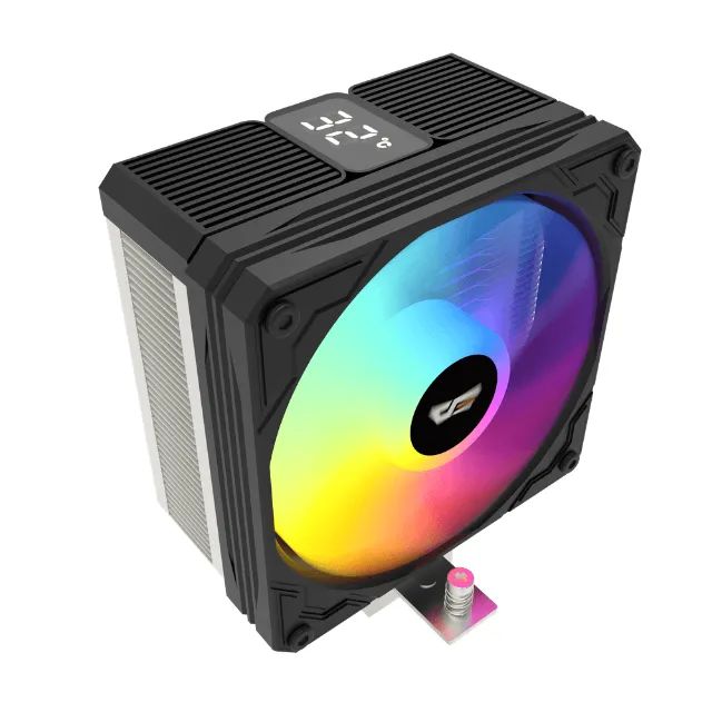 Cooler para processador CPU Darkflash Display digital temperatura AMD, Intel