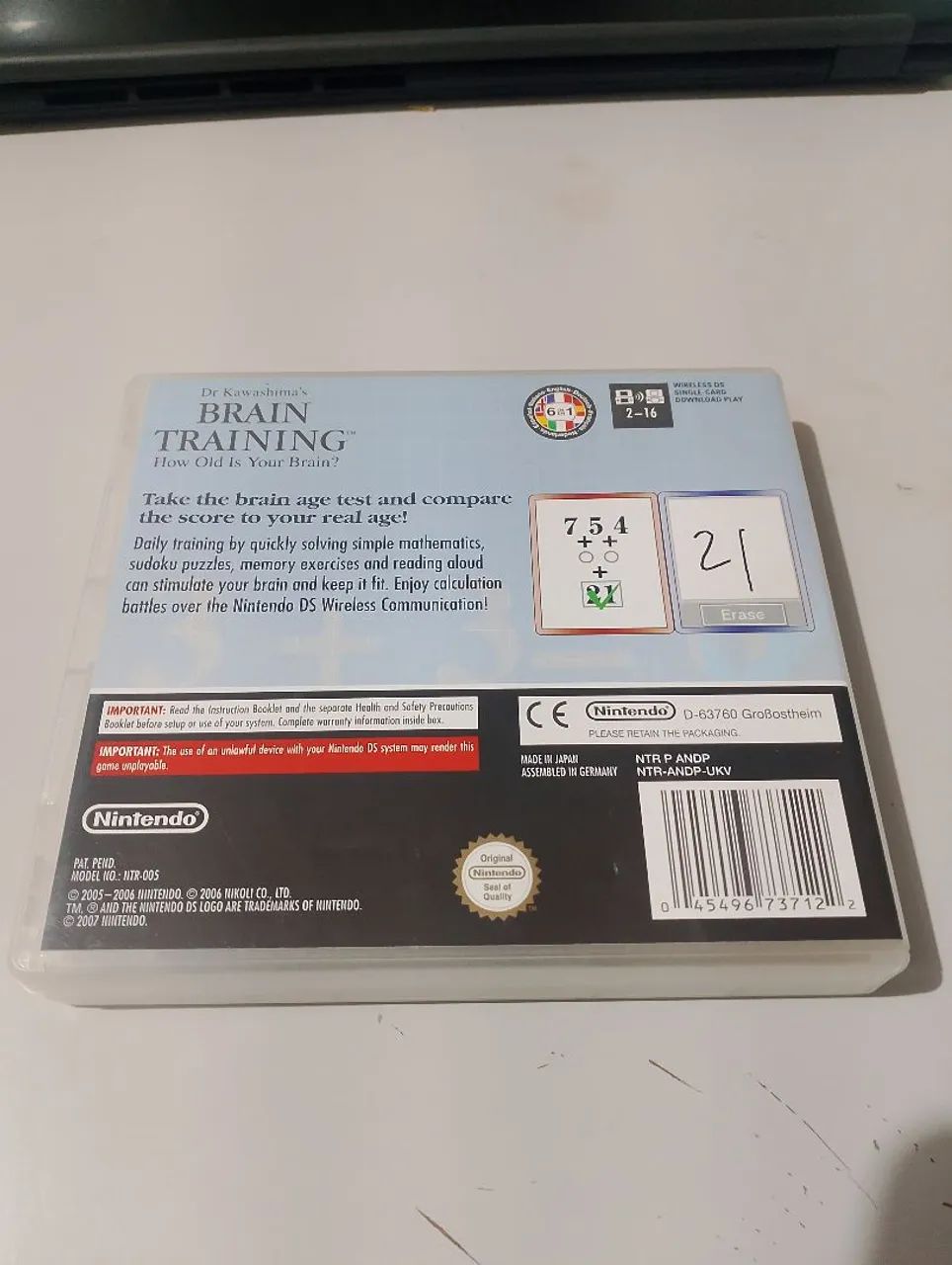 Brain Training Nintendo Ds - Foto 2