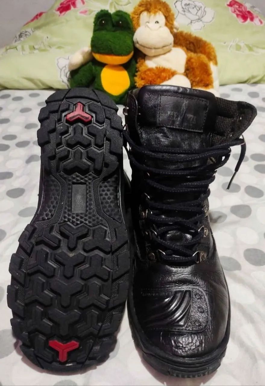 Bota Coturno West Coast em Couro Legítimo 40/41 - Foto 3