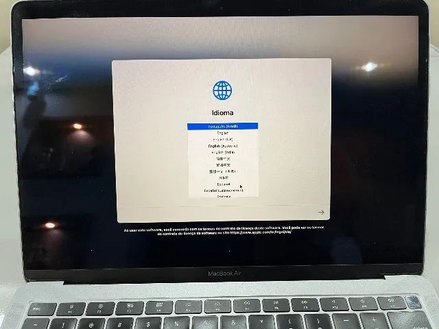 Apple Macbook Air A1932 (2019) Cinza-espacial 13 Intel 8gb