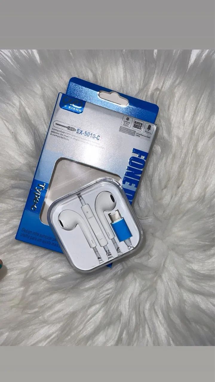 Fone 5010-C com fio - TipoC   - Foto 2