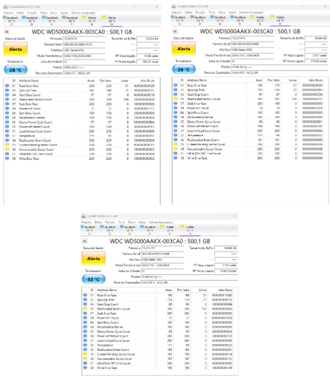 HDs - 500GB - Foto 4