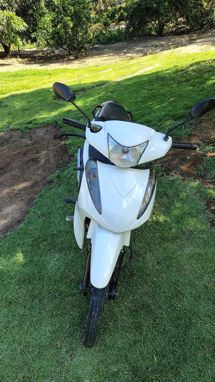 Moto pronta para rodar 