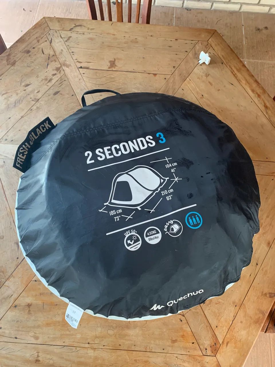 Barraca de camping fresh black 3 pessoas  - Foto 5