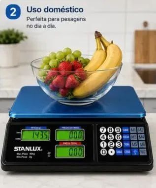 Balança digital 40 kg stanlux