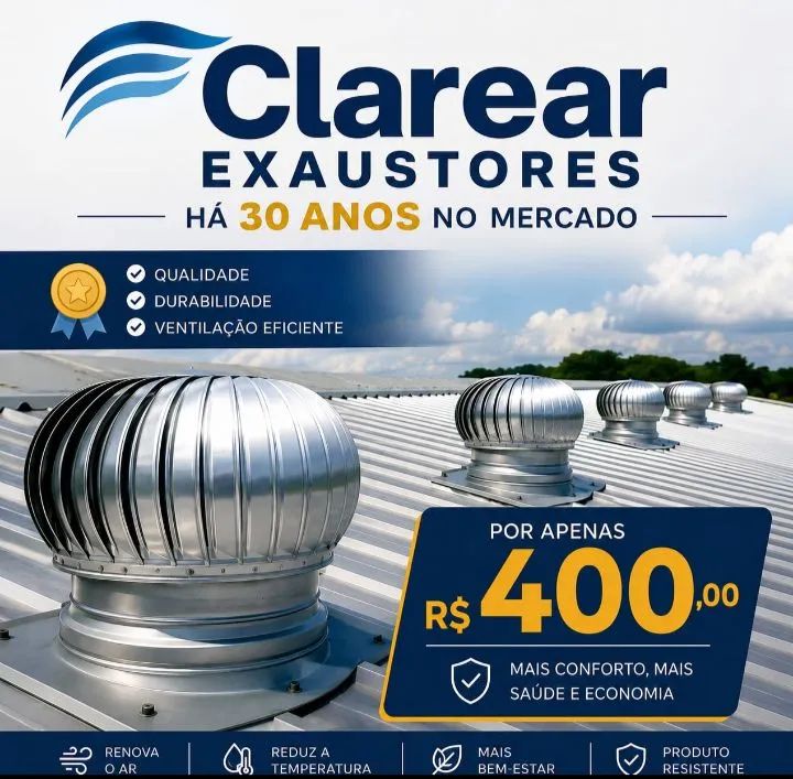 Exaustores eólicos 
