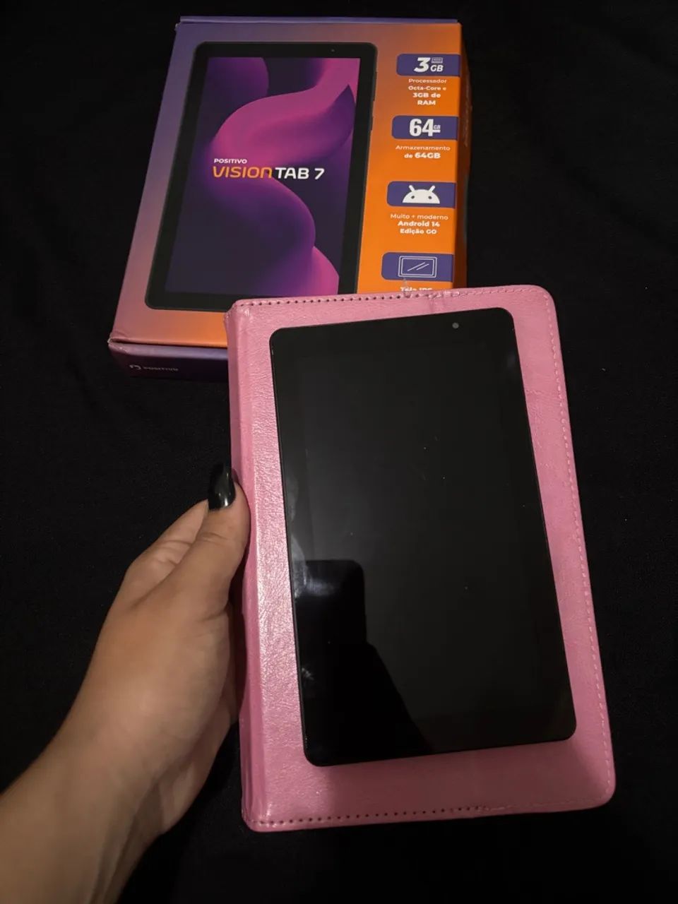 Tablet Positivo com capa - Foto 3