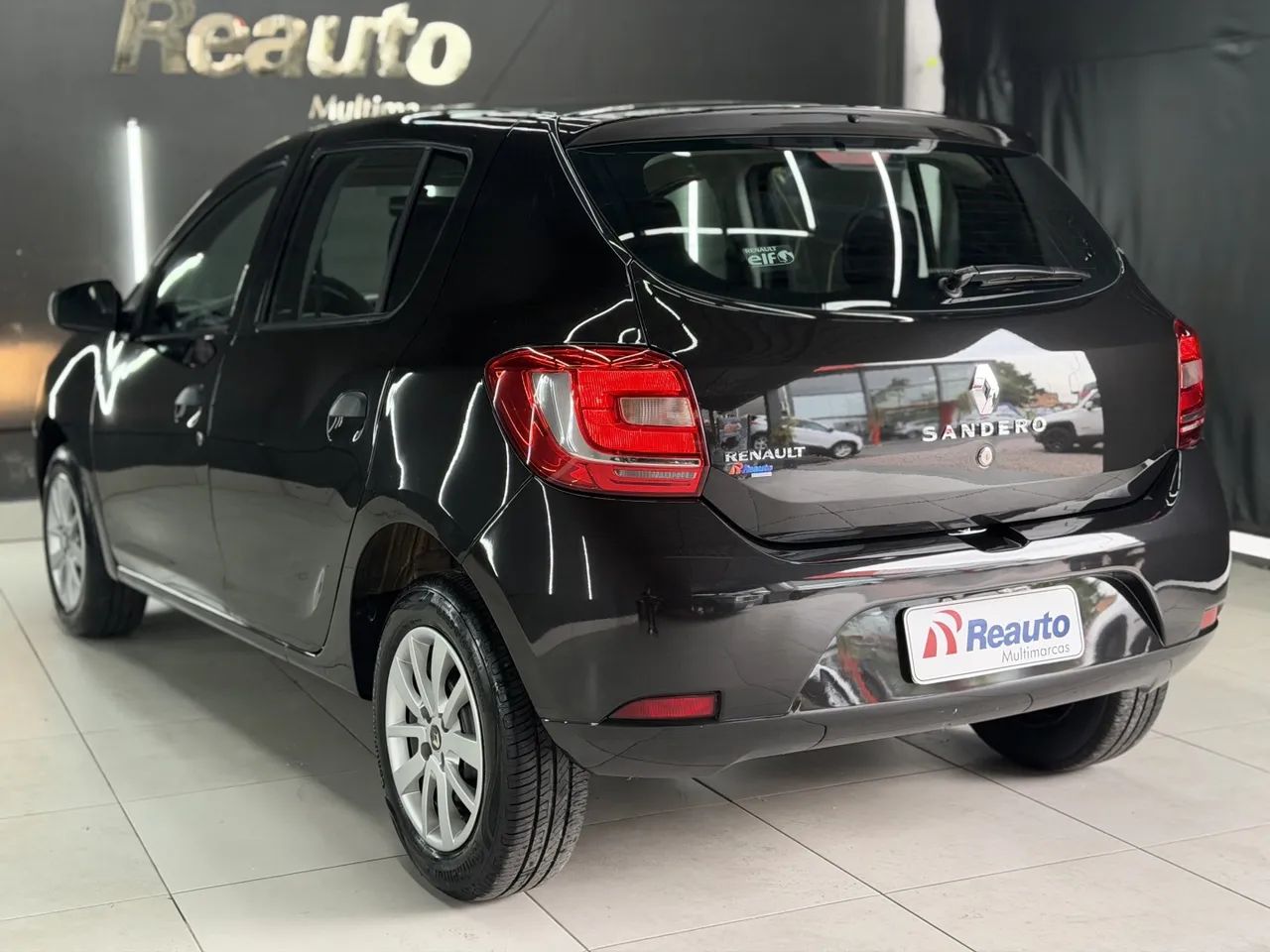 Renault Sandero Authentique Flex 1.0 12V 5P 2018 - Foto 4