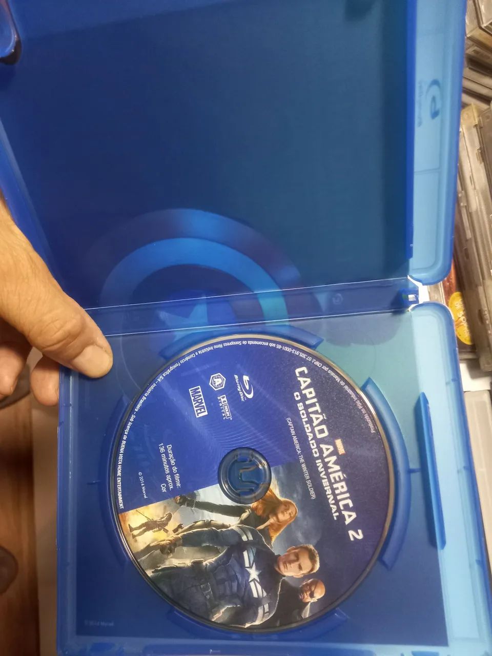 BLU RAY  CAPITÃO AMÉRICA 1 E 2 - Foto 5