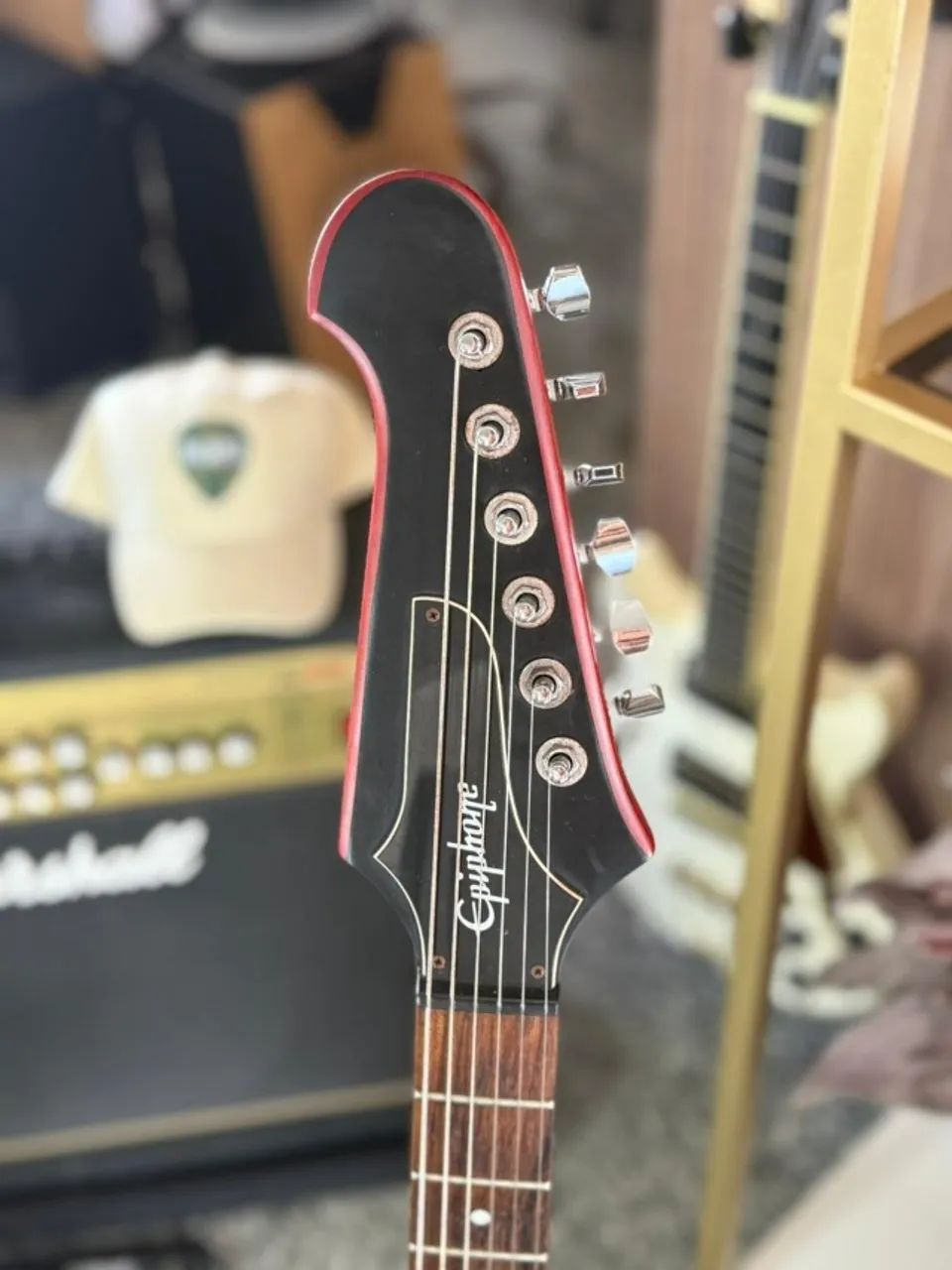 Epiphone Limited Edition firebird 1 中古 Guitarra Epiphone Firebird Studio Limited Edition - Instrumentos