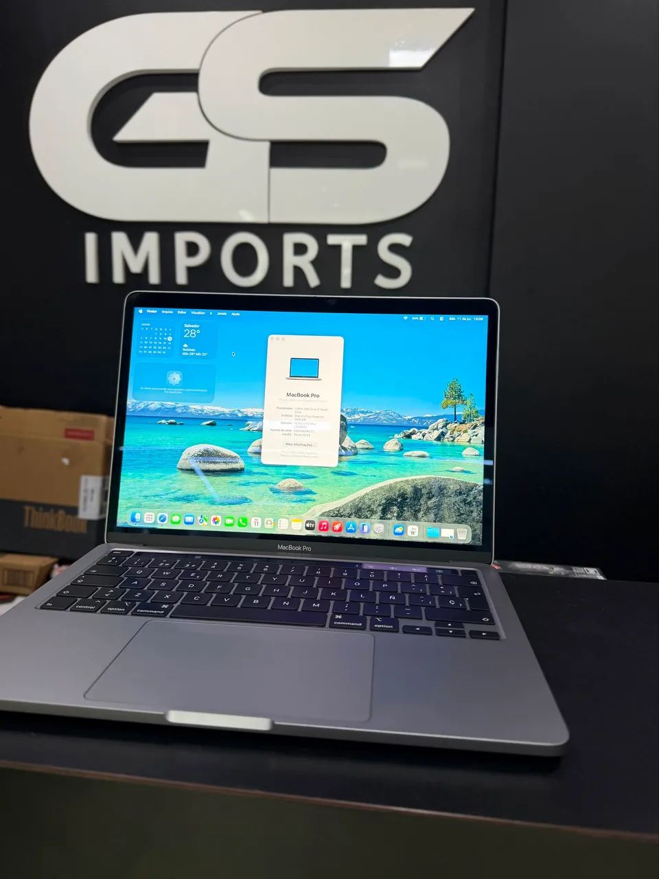 MacBook Pro 13 2020 1TB 16GB Touch Bar Touch ID Apple - Notebooks