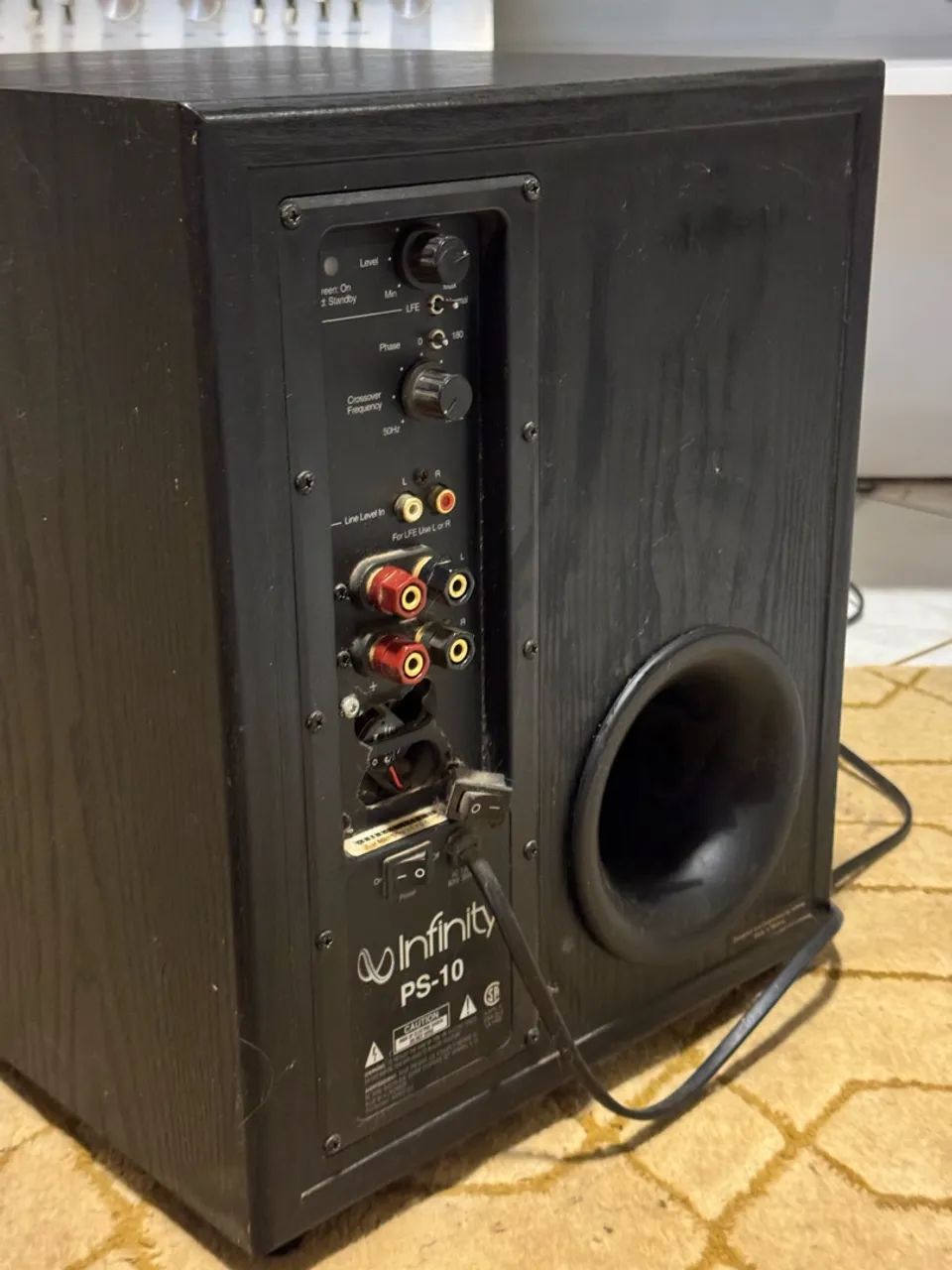 Subwoofer infinity ps10 250w - Foto 3